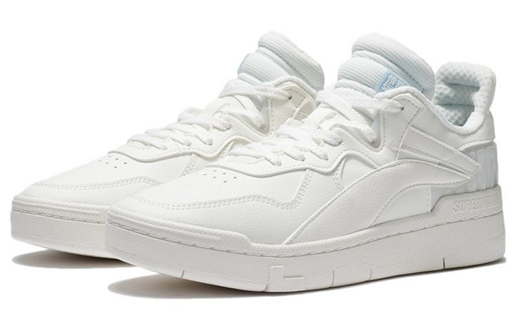 (WMNS) Li-Ning Superwave Lo 'Triple White' AGCS008-2