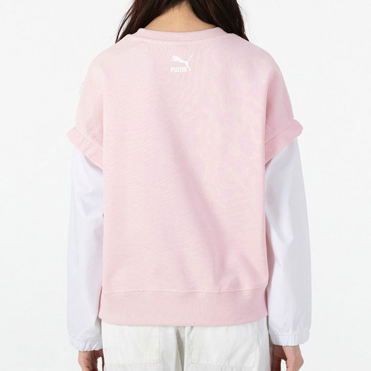 (WMNS) PUMA 2-Fer Graphic Vest Top Logo 'Pink' 536092-16