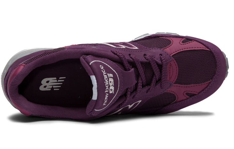 (WMNS) New Balance 991 Made in England 'Purple' W991DNS