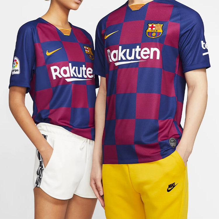 Nike FC Barcelona 19/20 Home Jersey 'Red Blue' AJ5532-456