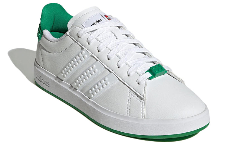 adidas x LEGO 2.0 Grand Court 'White Green' GW7177