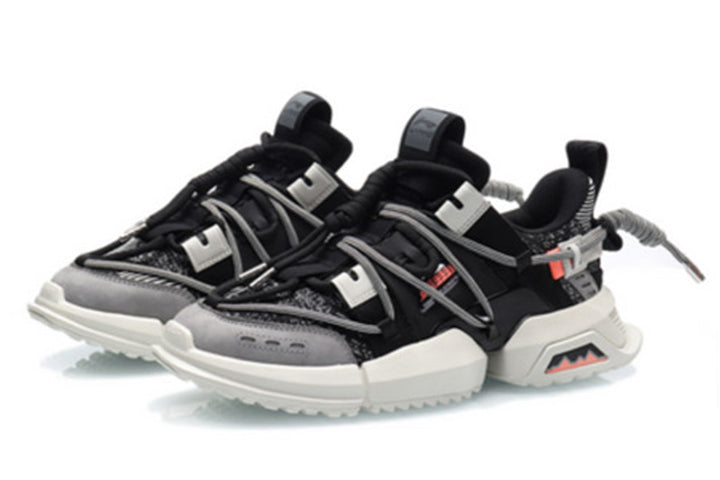 (WMNS) Li-Ning Titan x 2019 New York Fashion Week 'Black White' AGLP088-3