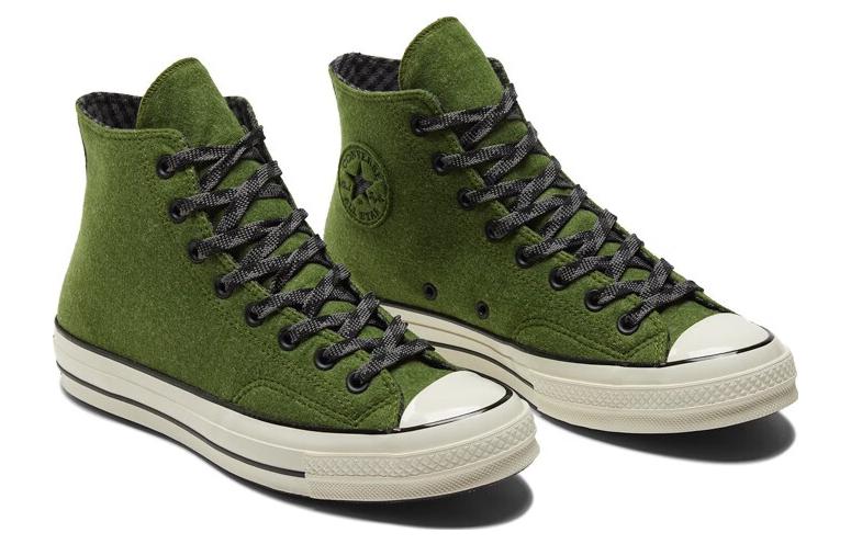 Converse Chuck 70 High Flannel 'Green' A04284C