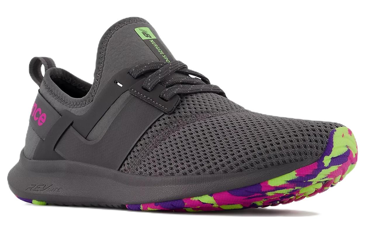(WMNS) New Balance Nergize Sport 'Dark Grey Red' WNRGSGT1