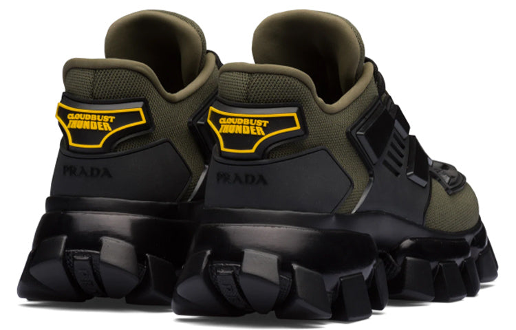 (WMNS) PRADA Cloudbust Thunder Sneakers 'Olive Green' 1E819L_3KR2_F0P80_F_050