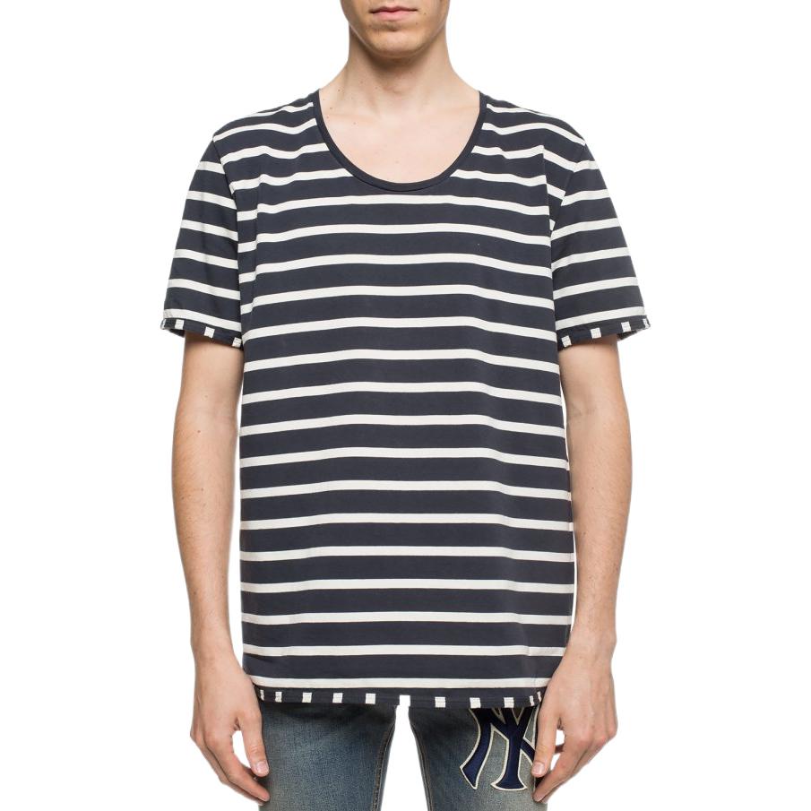 Gucci Striped T-Shirt 'Navy White' 574931-XJBA0-1180