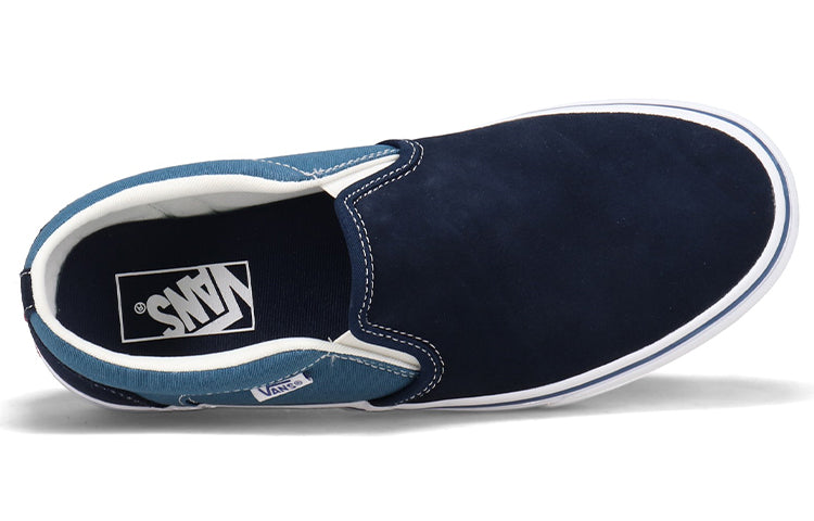 Vans Slip-On Low Tops Casual Skateboarding Shoes 'Blue' VN0A347735O
