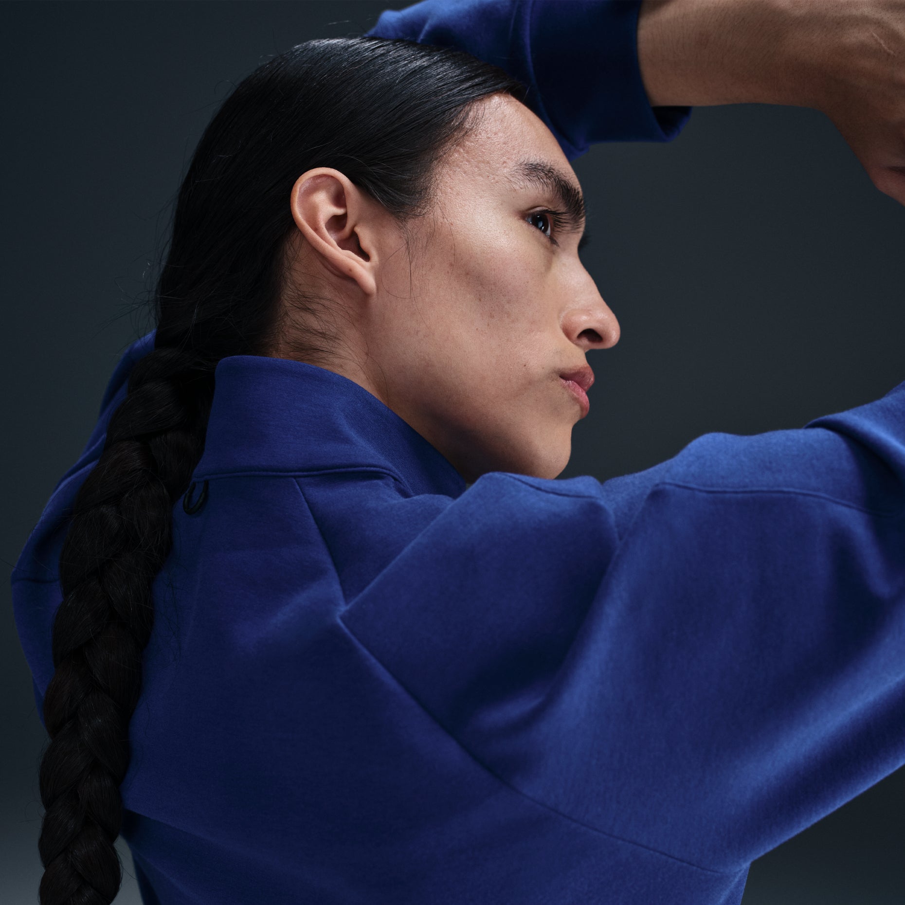 Nike 24.7 Impossiblysoft Dri-FIT 1/2-Zip Top Asia Sizing 'Deep Royal Blue' HQ6954-455