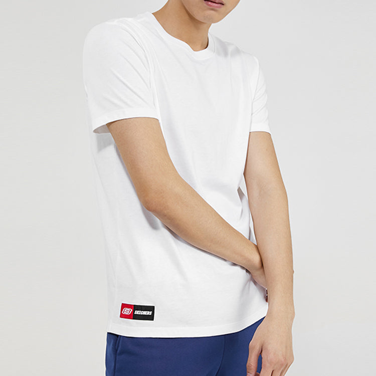 Men's Skechers Sports Short Sleeve White L220M157-0019