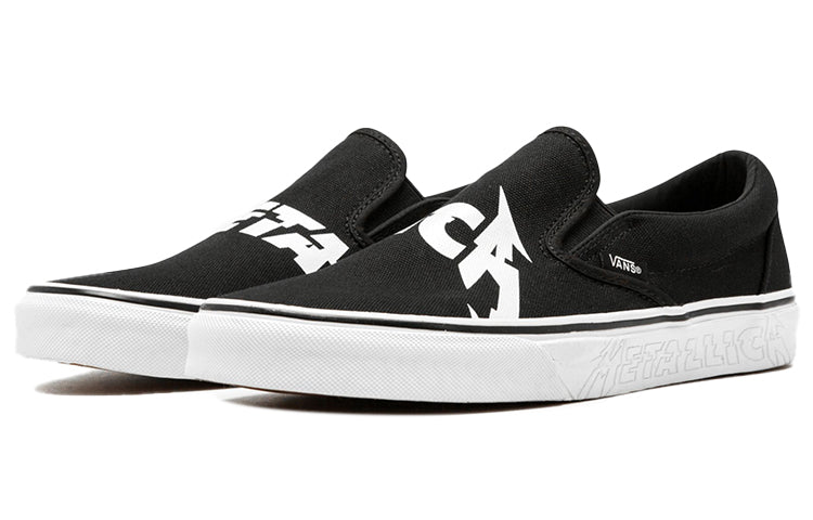 Vans Metallica x Classic Slip-On 'Black White' VN0A38F7PZJ