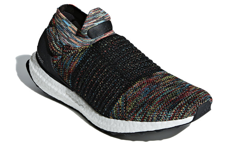 adidas Ultra Boost Laceless 'Black Shock Yellow Active Red'  B37687