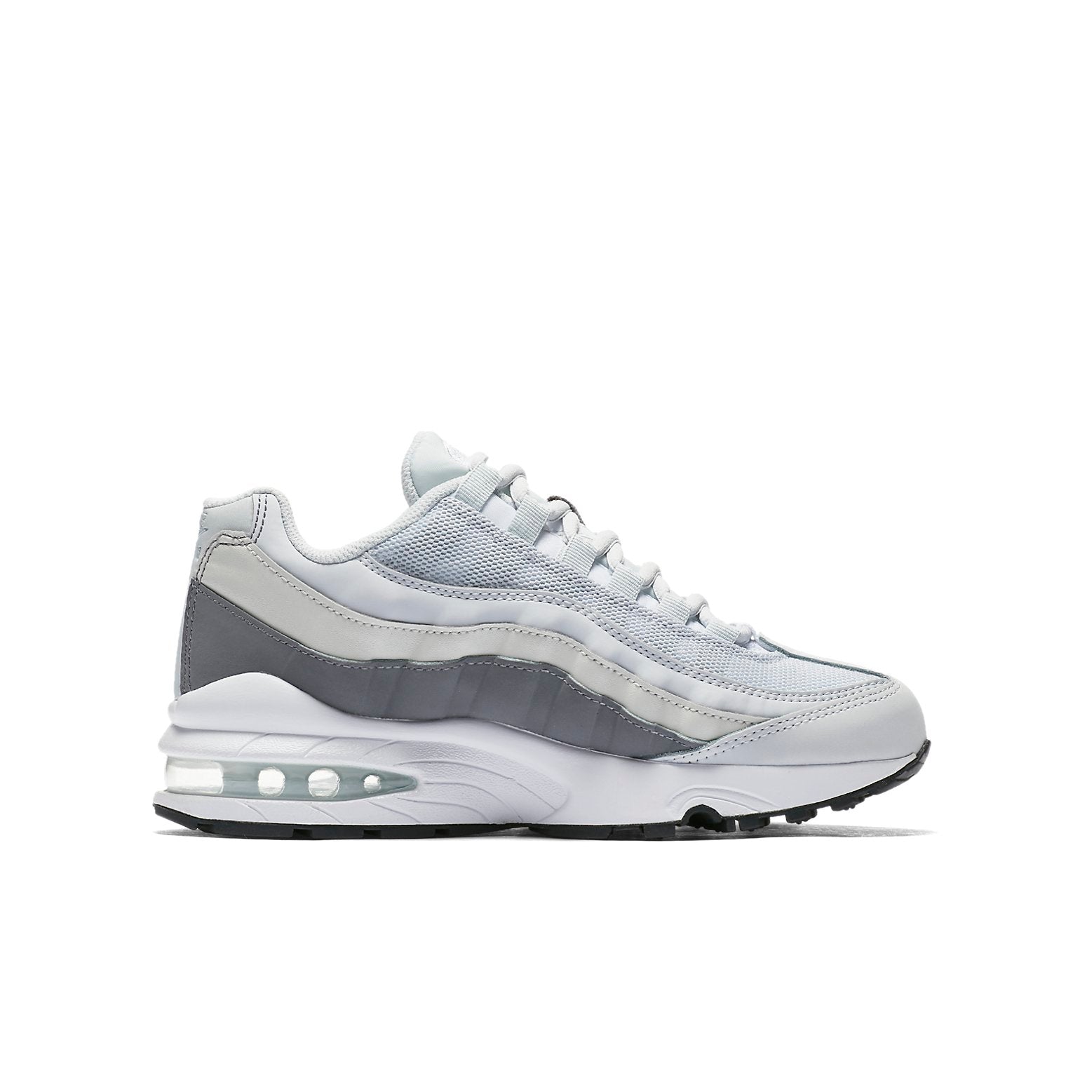 (GS) Nike Air Max 95 'Platinum Gunsmoke' 905348-011