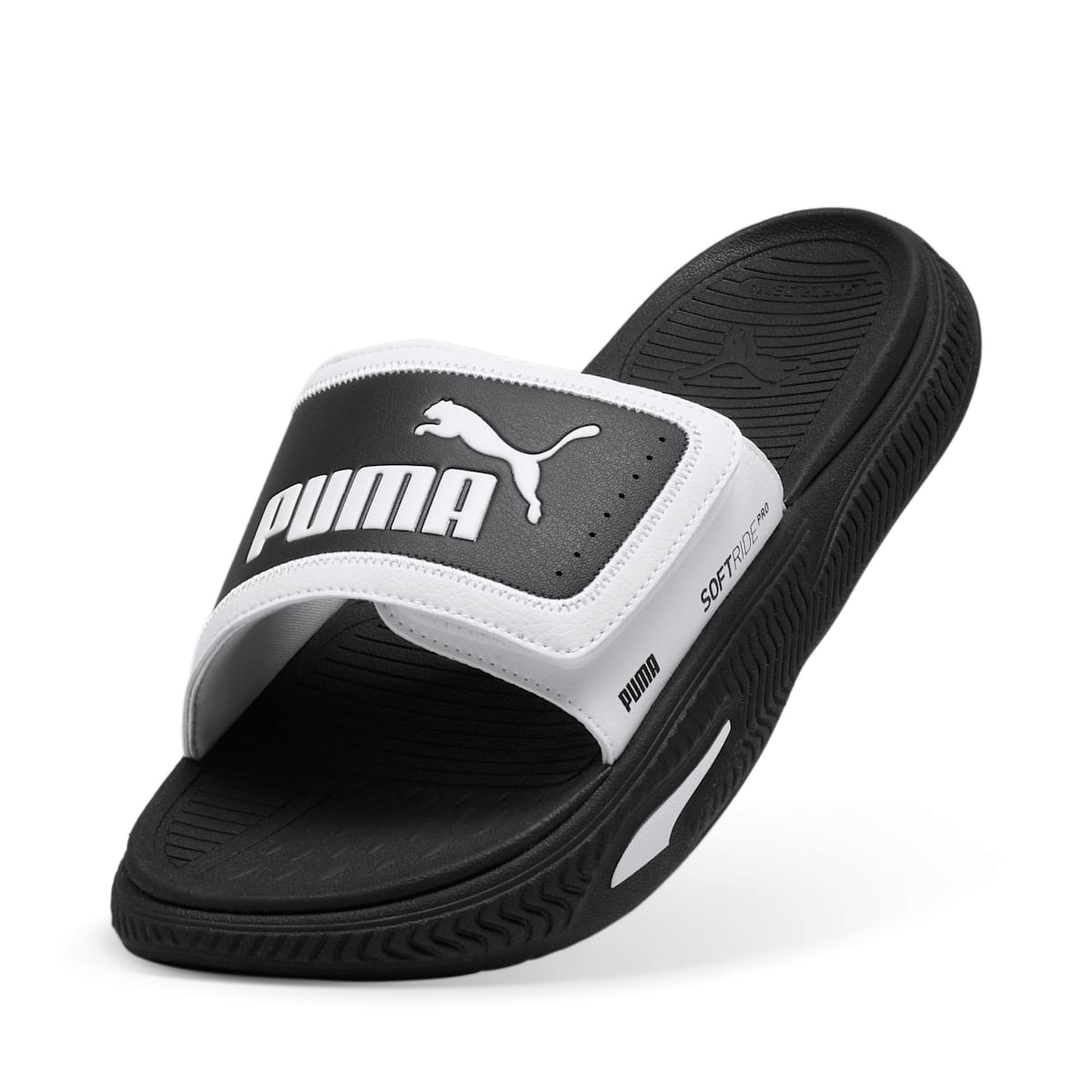 PUMA Softride Pro 24 V Slides 'White Black' 395431-02