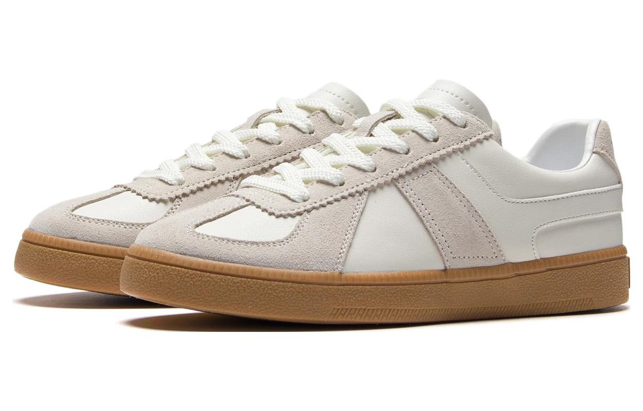 (WMNS) Li-Ning Skateboarding Low 'White Grey' AGCS290-2