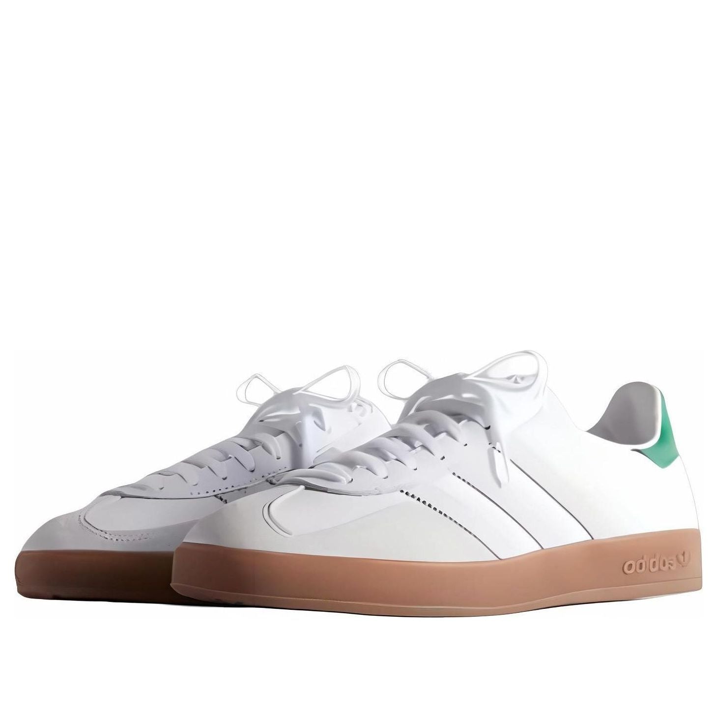adidas x Kith Gazelle Indoor Classics 'White Green' IH2515