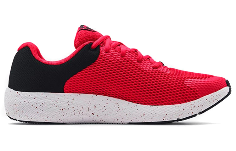 Under Armour Charged Pursuit 2 'Big Logo Speckle - Red Black' 3025249-600