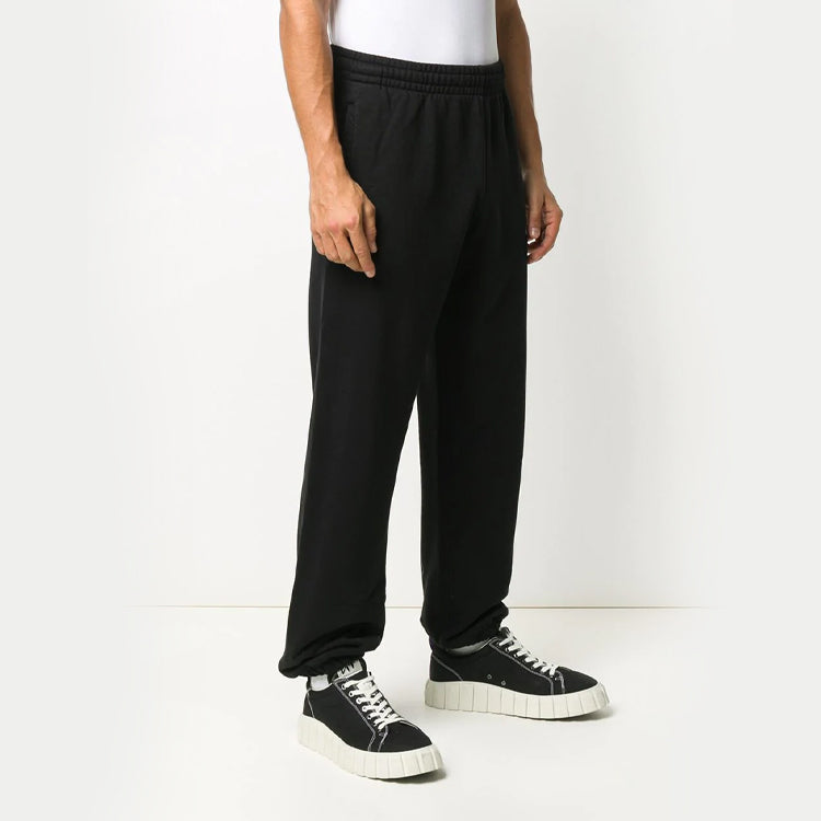 Off-White Diagonal Stripes Printing Trousers Men Black OMCH029F20FLE0011001