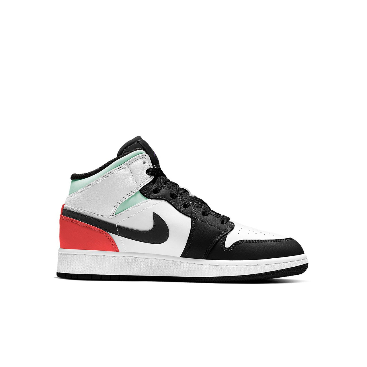 (GS) Air Jordan 1 Mid 'Red Mint' BQ6931-100