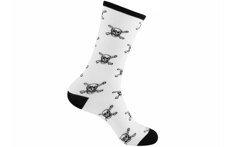 Vans Casual Printed Breathable Socks 1 Pack 'White Black' VN0A54K2WHT