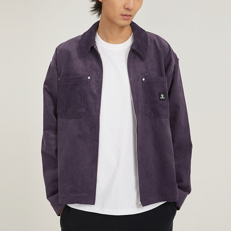 Converse Lightweight Shop Jacket Asia Sizing 'Purple' 10023770-A02
