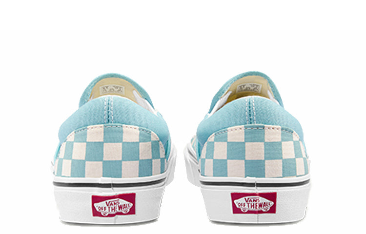 Vans Classic Slip-On 'Aqua Haze Checkerboard' VN0A38F7VLU