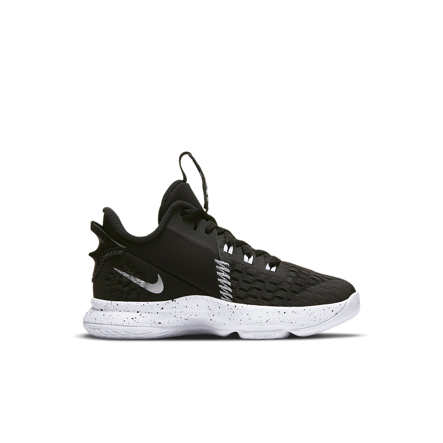 (PS) Nike LeBron Witness 5 'Black Metallic Silver' CT4630-001