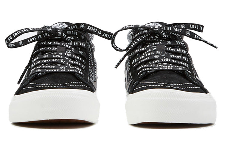 Vans Goodhood x Vault OG Sk8-Mid LX Retro Sneakers 'Black White' VN0A3ZCDRJZ