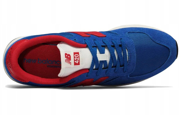New Balance 420 Series Lightweight Wear-resistant Non-Slip Low Tops Blue MRL420SM