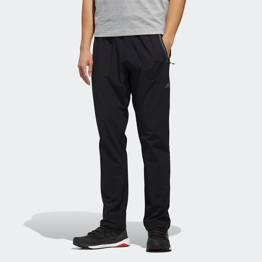adidas Softshell Pants Outdoor Sports Long Pants Black EH3939