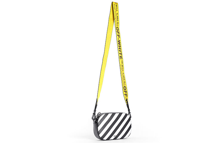 Off-White Black White Shoulder Bag Black White OWNA054E184230711001
