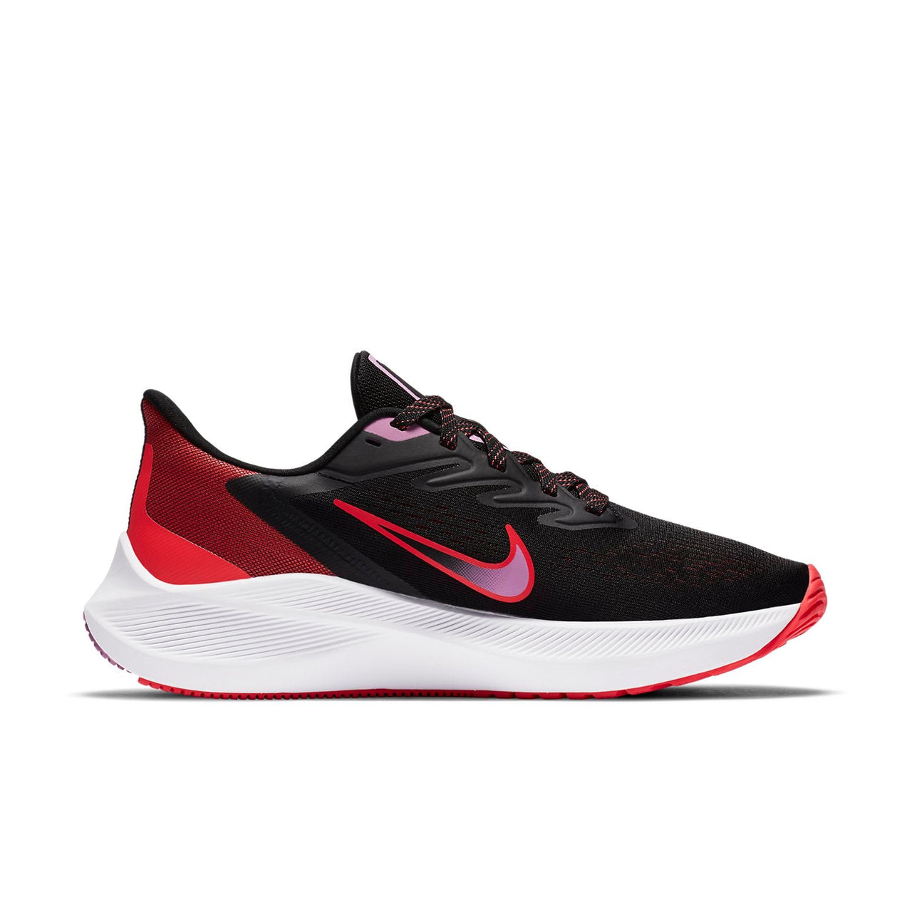 (WMNS) Nike Air Zoom Winflo 7 'Black Flash Crimson' CJ0302-008
