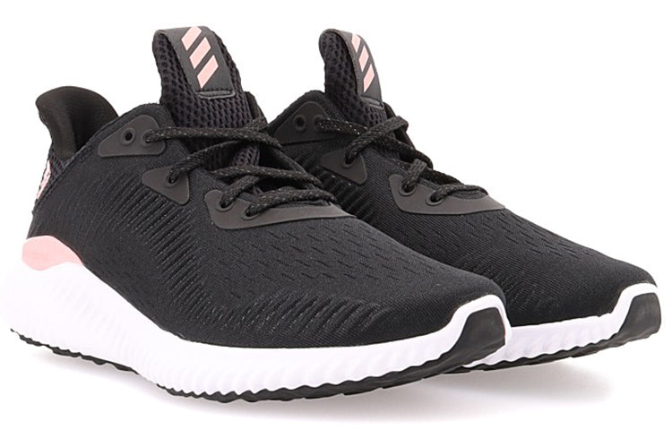 (WMNS) adidas Alphabounce 1 'Black White Pink' FW4858