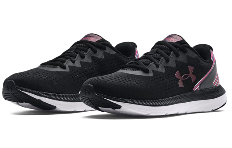 (WMNS) Under Armour Charged Impulse 2 Chroma 'Black Purple' 3025065-001