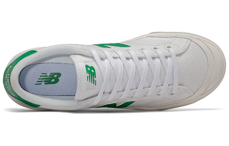 New Balance Court Cup Retro Casual Skate Shoes Unisex White Green PROCTSEN