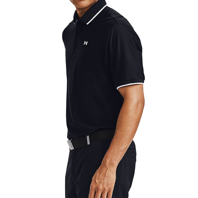 Under Armour Playoff Pique Polo Shirt 'Black' 1345459-002