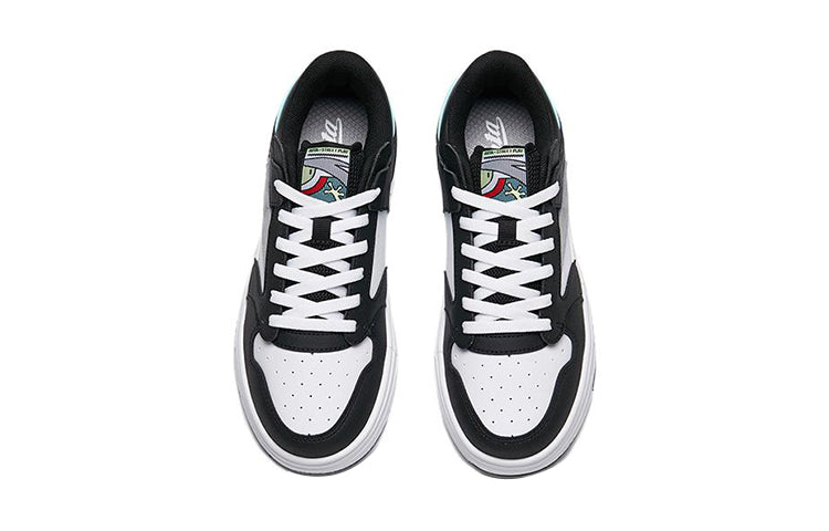 (GS) ANTA Street Naughty Low 'Black Grey White' 312238002-3
