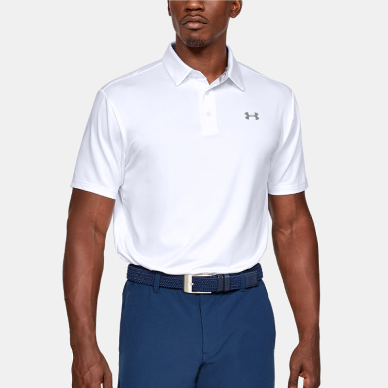 Under Armour Playoff 2.0 Golf Polo Shirt 'White' 1327037-107