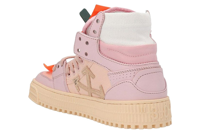 (WMNS) Off-White Off Court 3.0 High-Top Sneakers 'Pink Beige' OWIA112C99LEA00230303030
