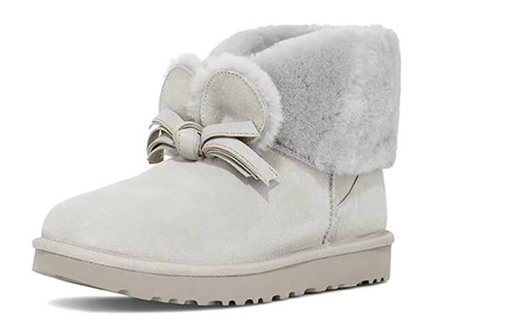 (WMNS) UGG Classic Mini II CNY(Chinese New Year) Snow boots Grey 1109735-GRV