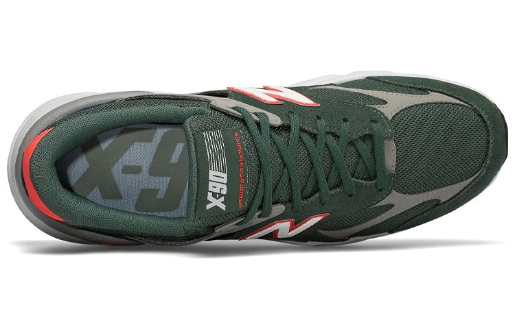 New Balance X-90 Low-Top Running Shoes Green MSX90RCG