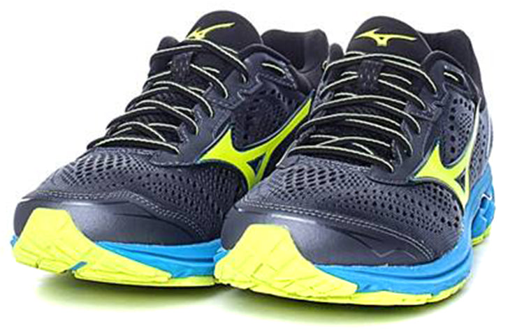Mizuno Wave Rider 22 'Black Blue Yellow' J1GC183145
