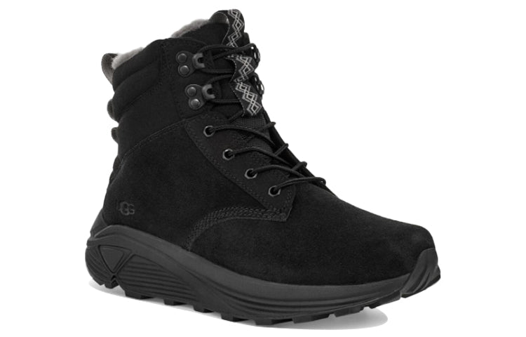 UGG Miwo Utility waterproof Suede High Top Sports Outdoor Black 1114570-BTNL
