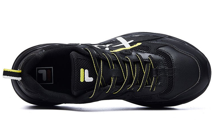 FILA Lightning Sports Sneakers Black/White/Yellow F12M031120FBK