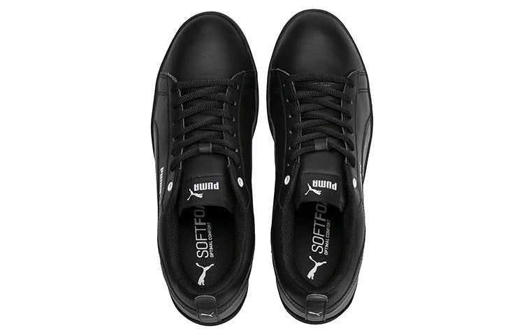 (WMNS) PUMA Smash v2 Leather 'Black' 365208-03