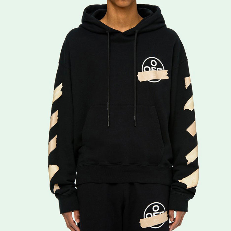 Off-White Bronzing Back Arrow Loose Black OMBB037G20FLE0161048