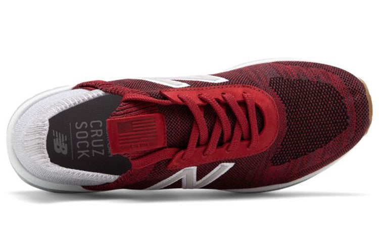 New Balance Fresh Foam Cruz v2 Sock 'Red White' MCRZSBB
