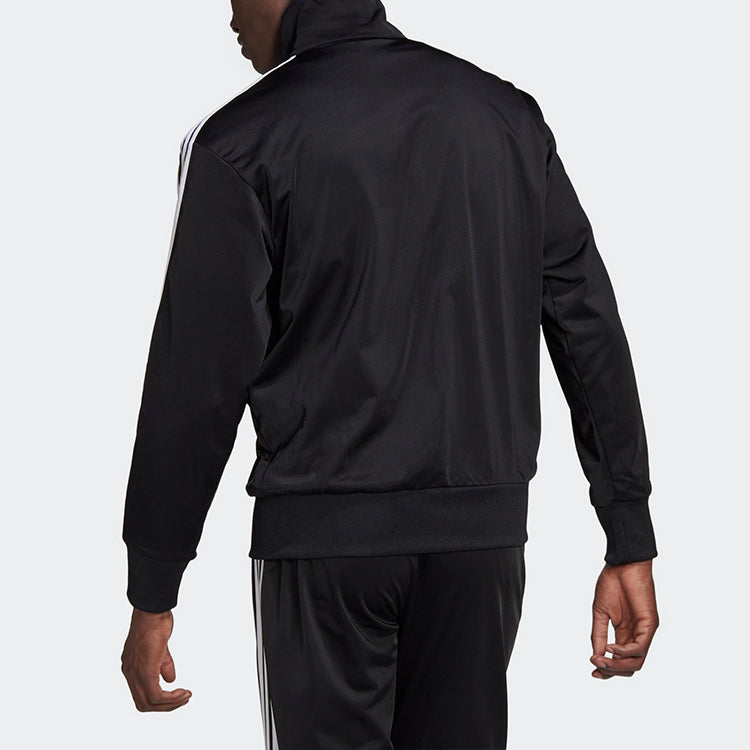 adidas originals Casual Cozy Stand Collar Jacket Black GN3521