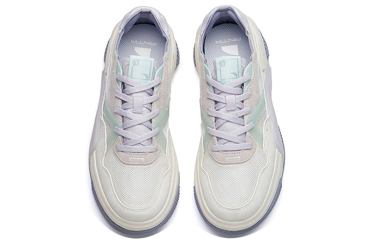 (WMNS) ANTA Life Series Sneakers 'White Purple' 122228071-3
