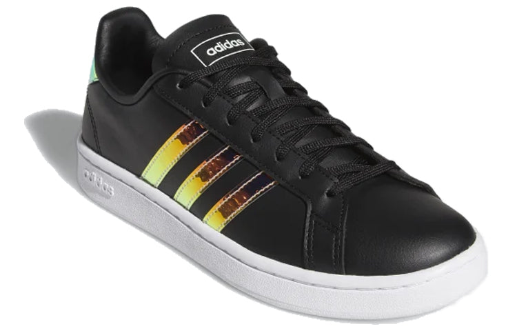 (WMNS) adidas neo Grand Court 'Black Dash Green' FW0137