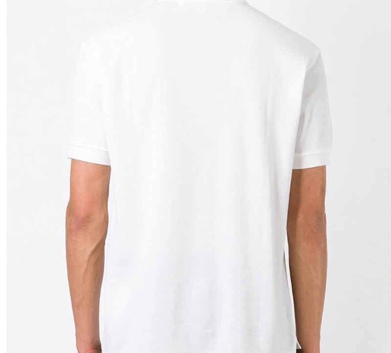 COMME des GARCONS PLAY Polo Red Emblem 'White' AZ-T006-051-5
